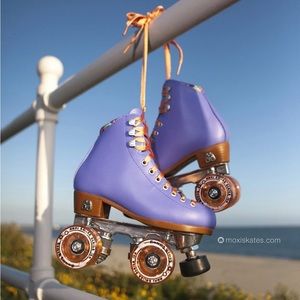 Purple Moxi Skates